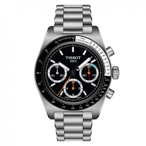 Rellotge Tissot PR516 Mechanical Crono T1494592105100 acer esfera negra