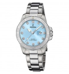 Festina Boyfriend watch F20503/5 blue dial stainless steel bracelet