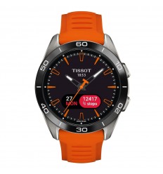 Tissot T-Touch Connect Sport orange silicone strap T1534204705102