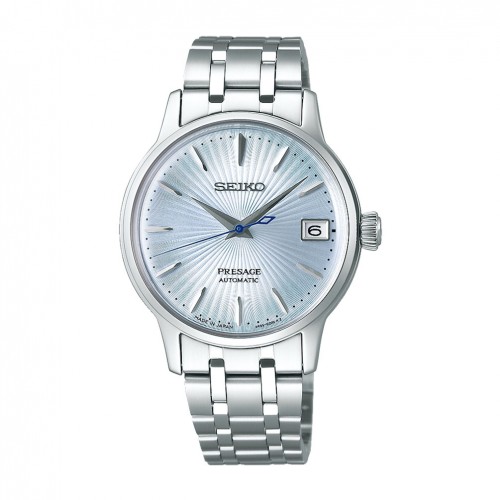 Seiko Presage Cocktail automatic women watch blue dial SRP841J1