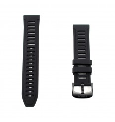 Black silicone strap Tissot T-Touch Connect Sport T603048907 T153420A 21mm