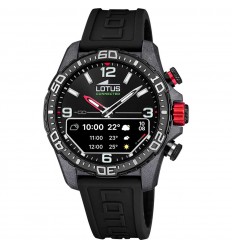 Lotus Connected D men's watch 20000/4 black silicone strap