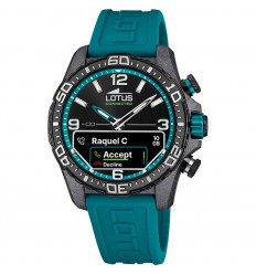 Reloj Lotus Connected D hombre 20000/5 correa silicona verde