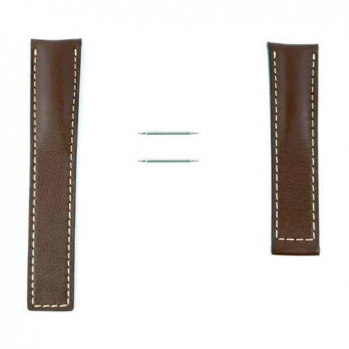 Genuine brown leather watch strap TAG Heuer Carrera FC6234 width 20mm