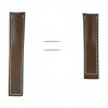 Genuine brown leather watch strap TAG Heuer Carrera FC6234 width 20mm