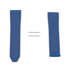 Blue rubber strap 22mm TAG Heuer Monaco FT6235 model CBL2182