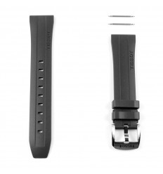 Correa Tissot caucho negra para PRC 200 y SEASTAR ref. T603044545 20mm