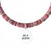 Kidult crown elastic bracelet in rose gold steel rose color 732031