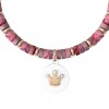 Kidult crown elastic bracelet in rose gold steel rose color 732031