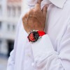 Festina connected D men's watch F23000/6 red silicone strap
