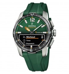 Rellotge Festina Connected D F23000/2 verd corretja silicona verda