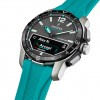 Festina Connected D F23000/5 esfera negra correa silicona turquesa