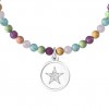 Kidult Girl bracelet multicolored stones pendant crystals star 732163