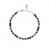 Pulsera elástica Kidult unisex mantra de la felicidad 732296