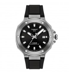 Reloj Tissot T-Race Powermatic 80 esfera negra 41mm T1418071705100