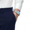 Reloj Tissot PR100 chrono esfera azul brazalete acero T1504171135100