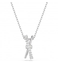 Colgante nudo Hyperbola Swarovski tallas mixtas blanco rodio 5689723