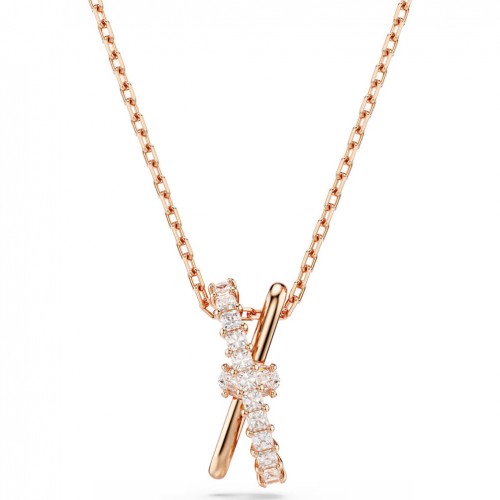 Colgante nudo Hyperbola Swarovski tallas mixtas tono oro rosa 5689788