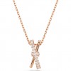 Colgante nudo Hyperbola Swarovski tallas mixtas tono oro rosa 5689788