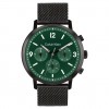 Rellotge Calvin Klein home Gauge 25200440 esfera verda malla acer negre