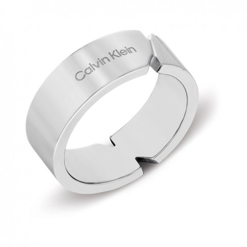 Anillo Calvin Klein hombre acero inoxidable plateado 35100007
