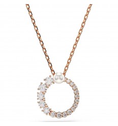 Penjoll Swarovski Matrix Crystal Pearl blanc bany to or rosa 5692265