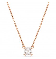 Penjoll Swarovski Stilla talla quadrada blanc bany to or rosa 5701904