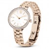 Reloj Certa Swarovski 5673013 tono oro champán brazalete metálico