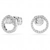 Arracades Swarovski Constella talla rodona Zirconia blanca rodi 5692262
