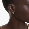 Swarovski Constella earrings round cut white Zirconia rose gold 5692263