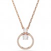Penjoll Swarovski Constella talla rodona pavé to oro rosa 5692266