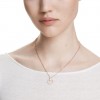 Swarovski Constella pendant round cut pavé rose gold plated 5692266