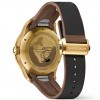 Montblanc 1858 Iced sea automatic date watch black and gold tone 133300