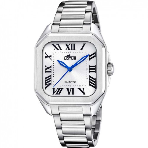 Lotus woman watch 18967/1 white dial steel bracelet