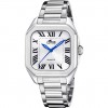 Lotus woman watch 18967/1 white dial steel bracelet