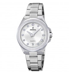 Reloj Festina Mademoiselle F20700/1 esfera plateada brazalete acero