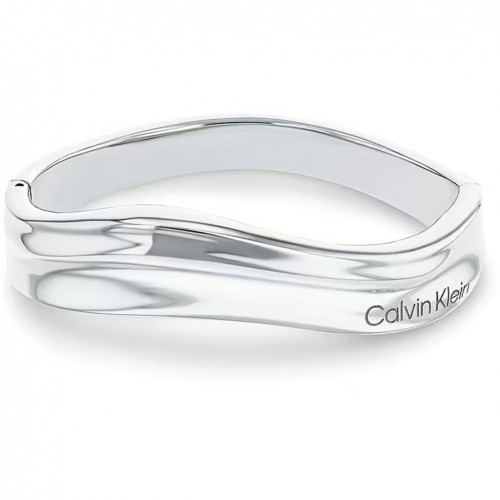 Calvin Klein rigid women bracelet silver stainless steel 35000641
