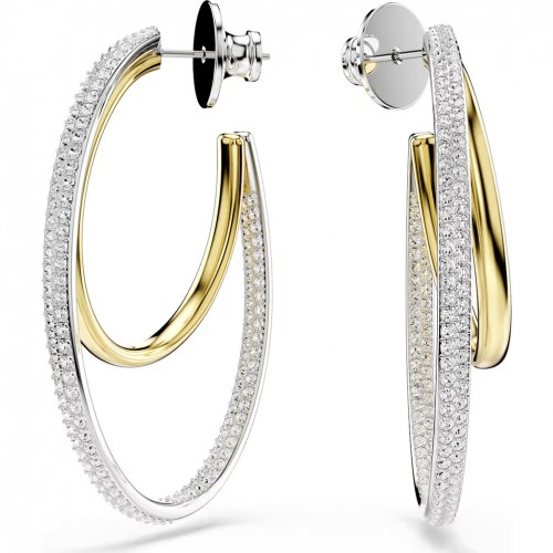 Arracades cèrcol Hyperbola Swarovski talles mixtes blanc 5702400