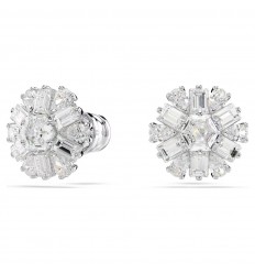 Swarovski Idyllia earrings mixed cuts snowflake white rhodium 5691483