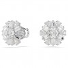 Pendientes Swarovski Idyllia snowflake talla mixtas blanco rodio 5691483