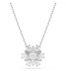 Colgante Swarovski Idyllia snowflake tallas mixtas blanco rodio 5691484