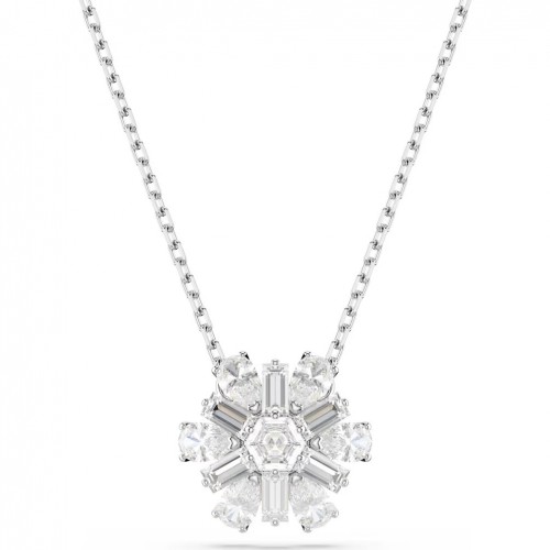 Colgante Swarovski Idyllia snowflake tallas mixtas blanco rodio 5691484
