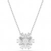 Colgante Swarovski Idyllia snowflake tallas mixtas blanco rodio 5691484