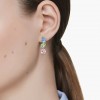 Arracades disseny asimètric Swarovski Gema multicolor rodi 5692406