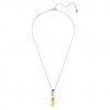 Penjoll en Y Gema Swarovski multicolor bany de rodi 5692421