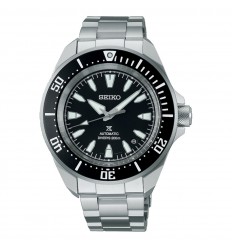 Rellotge Seiko Prospex automàtic Mar Samurai acer esfera negra SRPL13K1