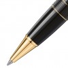 Bolígrafo Montblanc Meisterstück LeGrand dorado resina negra 132454