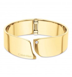 Pulsera esclava Calvin Klein Cherished mujer acero dorado 35000657