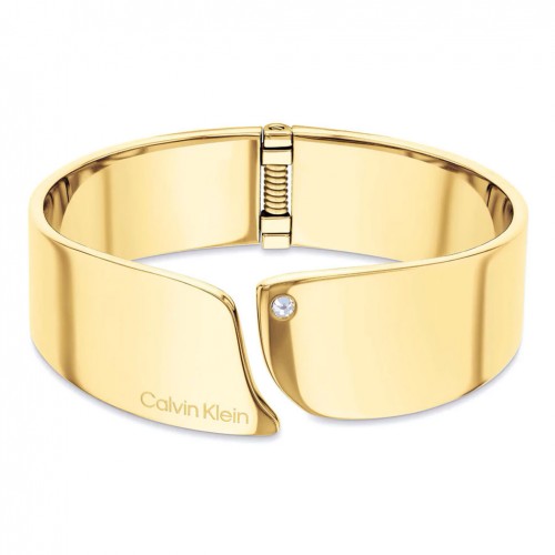 Calvin Klein Cherished women bangle gold stainless steel 35000657