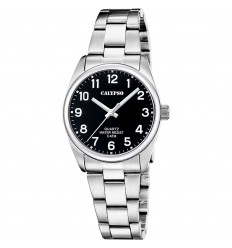 Reloj mujer Calypso K5863/4 esfera negra 32mm brazalete acero
